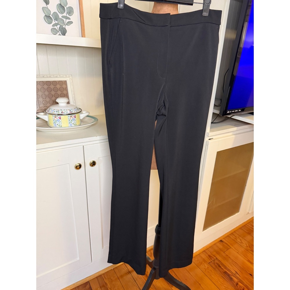 White House Black Market The Slim Black Dress Pants Size 8